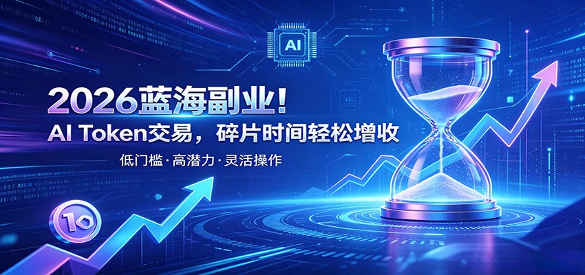 AI Token算力赛道！普通人可入局的数字副业，零门槛快速起步-艺川网创