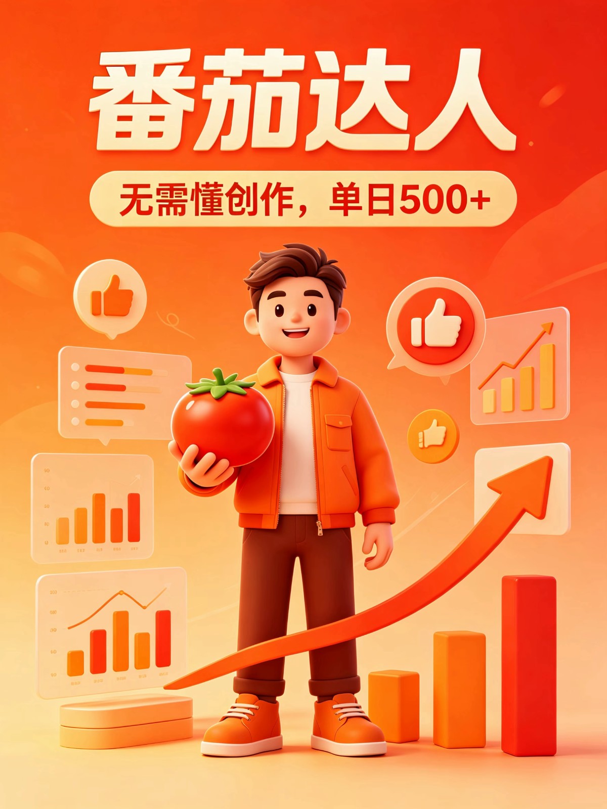 番茄小说达人全自动变现，普通人轻松日入500+-艺川网创