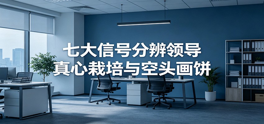 付费文章《七大信号分辨领导真心栽培与空头画饼》读懂管理背后人性逻辑-艺川网创