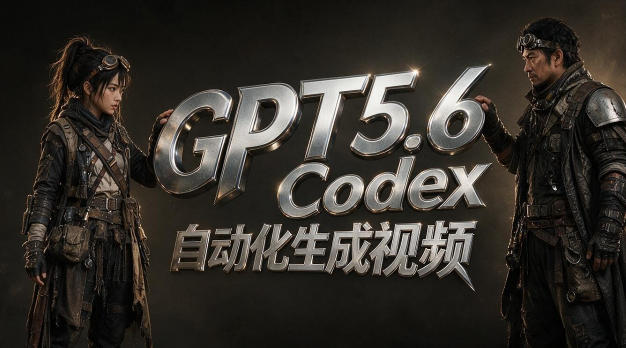 GPT5.6+Codex自动化生成视频全流程实战，从提示词设计、角色设定、封面海报，到视频生成思路与自动化工作流-艺川网创