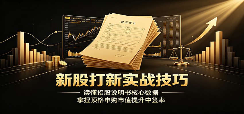 新股打新实战技巧：读懂招股说明书核心数据，拿捏顶格申购市值提升中签率-艺川网创