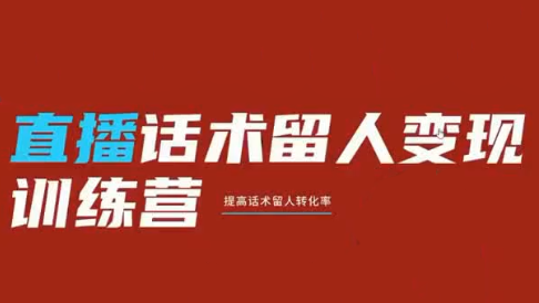 纹汐·直播话术留人变现训练营-艺川网创